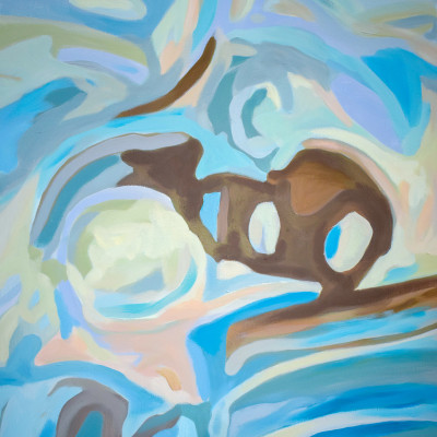 Acryl auf Leinwand impulsive Malerei