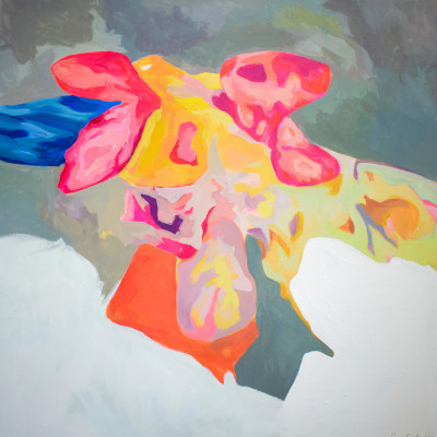 Kraftstrotz Impulsive Malerei Künstlerin Gitti Graf