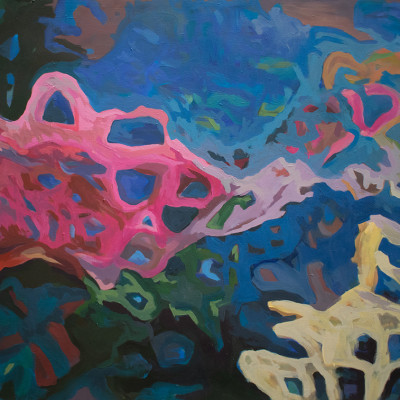 Acryl auf Leinwand Großformat 2025 Gitti Graf