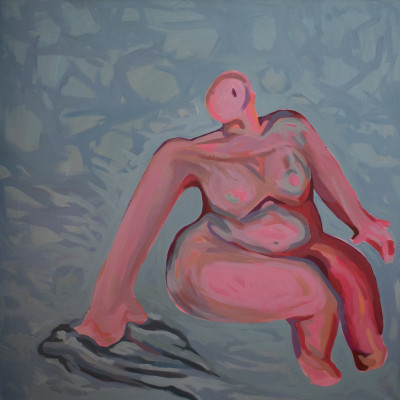 Weibliche Unbeschwertheit Weibliche Unbeschwertheit Acryl auf Leinwand