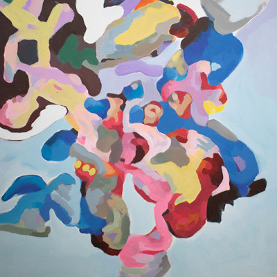 Acryl auf Leinwand Morphing